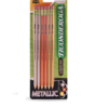 Lápiz Ticonderoga Dixon Metalic Hexagonal C/6